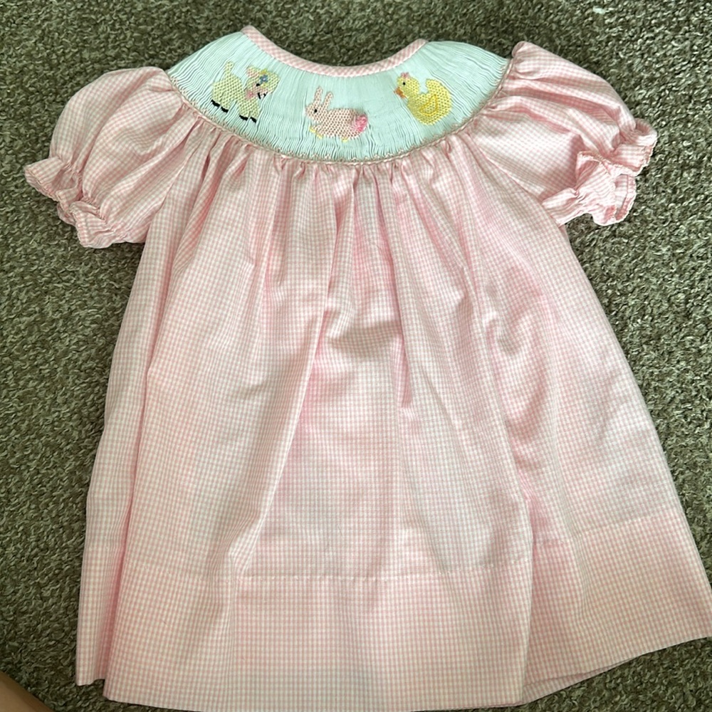 Ruth & Ralph smocked Easter dress
